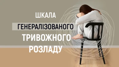 Шкала генералізованого тривожного розладу - TOP Clinic DENIS