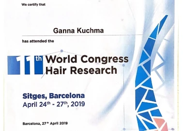 Certificate - TOP Clinic DENIS