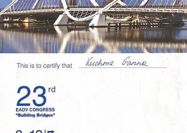 Certificate - TOP Clinic DENIS