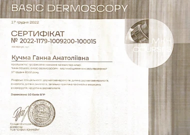 Certificate - TOP Clinic DENIS