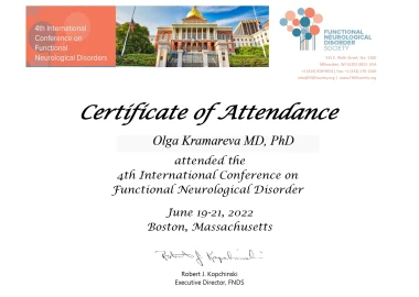 Certificate - TOP Clinic DENIS