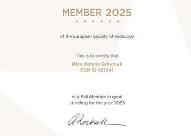 Certificate - TOP Clinic DENIS