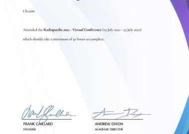 Certificate - TOP Clinic DENIS