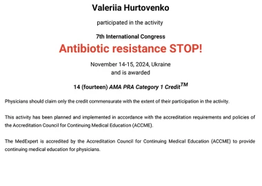 Certificate - TOP Clinic DENIS