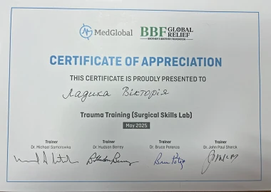 Certificate - TOP Clinic DENIS