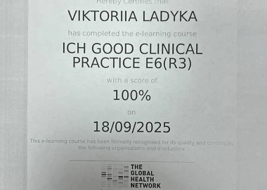 Certificate - TOP Clinic DENIS