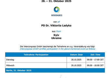 Certificate - TOP Clinic DENIS