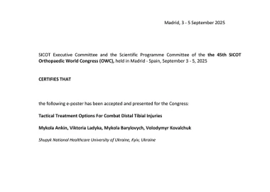 Certificate - TOP Clinic DENIS