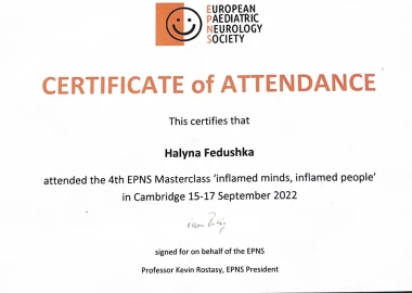 Certificate - TOP Clinic DENIS