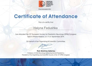 Certificate - TOP Clinic DENIS