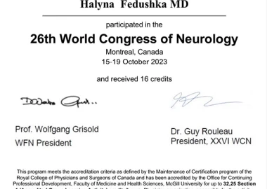 Certificate - TOP Clinic DENIS