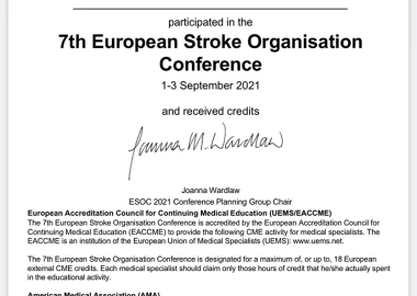 Certificate - TOP Clinic DENIS