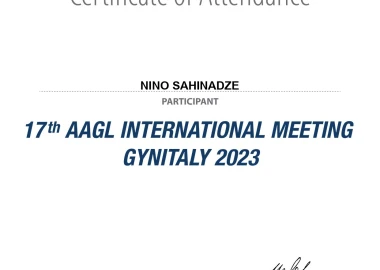 Certificate - TOP Clinic DENIS