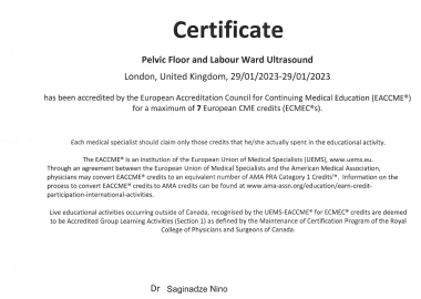 Certificate - TOP Clinic DENIS