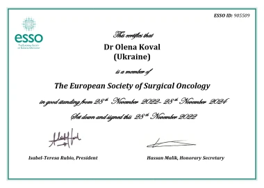 Certificate - TOP Clinic DENIS