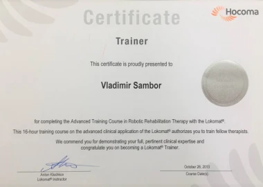 Certificate - TOP Clinic DENIS