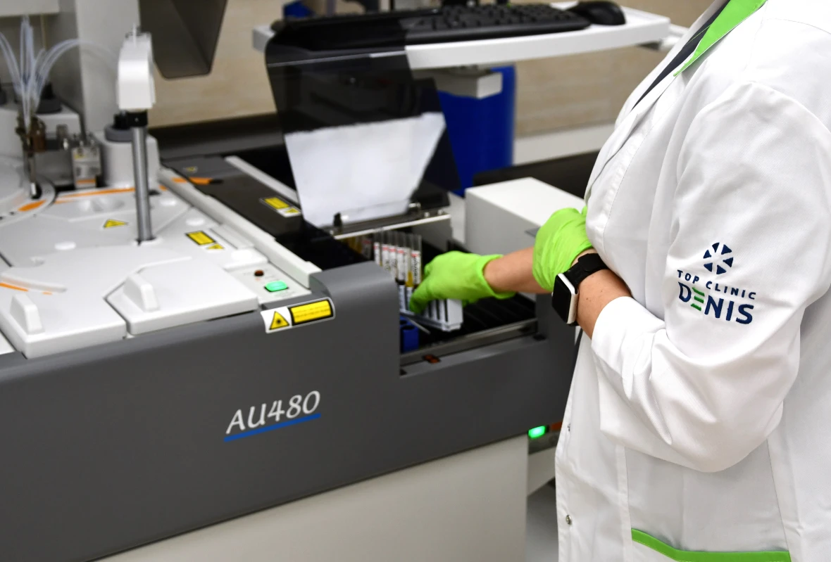 Биохимические исследования - TOP Clinic DENIS