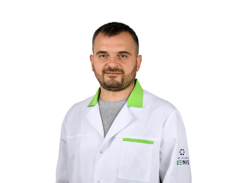 Матвеєв Роман Миколайович — лікар флеболог, судинний хірург в Клініці ДЕНИС - TOP Clinic DENIS