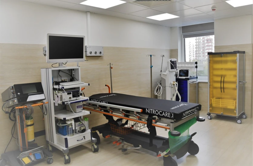 Отделение эндоскопии оснащено профессиональной видеоэндоскопической системой Olympus Optera CV-170 (Япония) - TOP Clinic DENIS