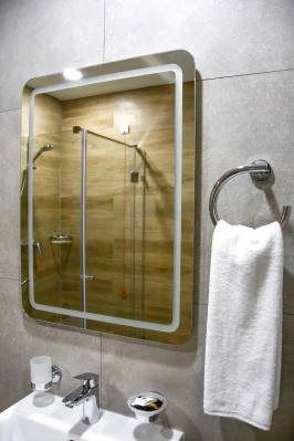 В душевых есть кнопка экстренного вызова персонала - TOP Clinic DENIS