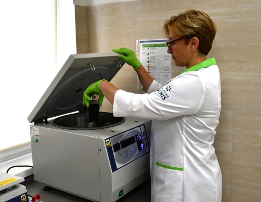 Подготовка проб - TOP Clinic DENIS