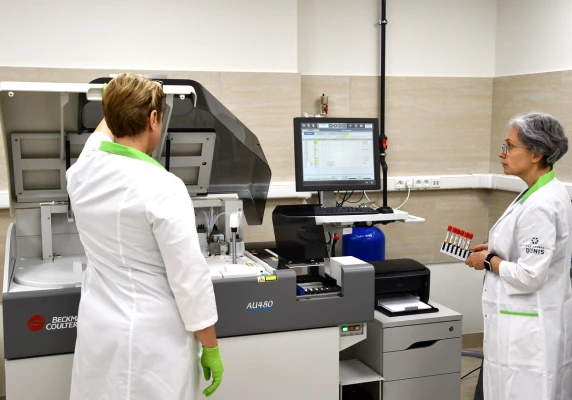 Биохимические исследования на анализаторе AU 480 (Beckman Coulter) - TOP Clinic DENIS