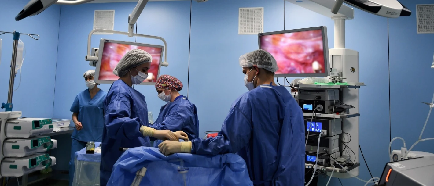 Перша лапароскопічна операція в клініці - TOP Clinic DENIS