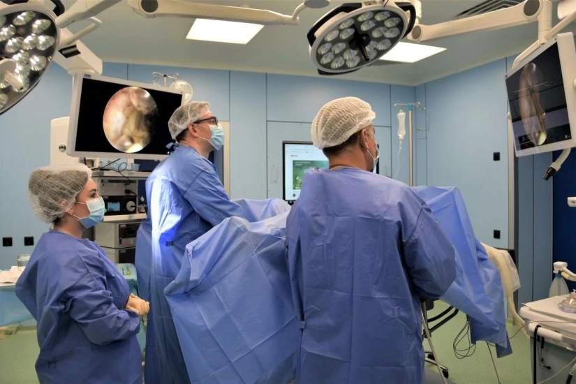 Техническая оснащенность операционного блока клиники позволяет выполнять урологические операции любой сложности. - TOP Clinic DENIS