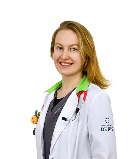 Козаченко Мария Дмитриевна – врач педиатр семейной амбулатории ДЕНИС - TOP Clinic DENIS