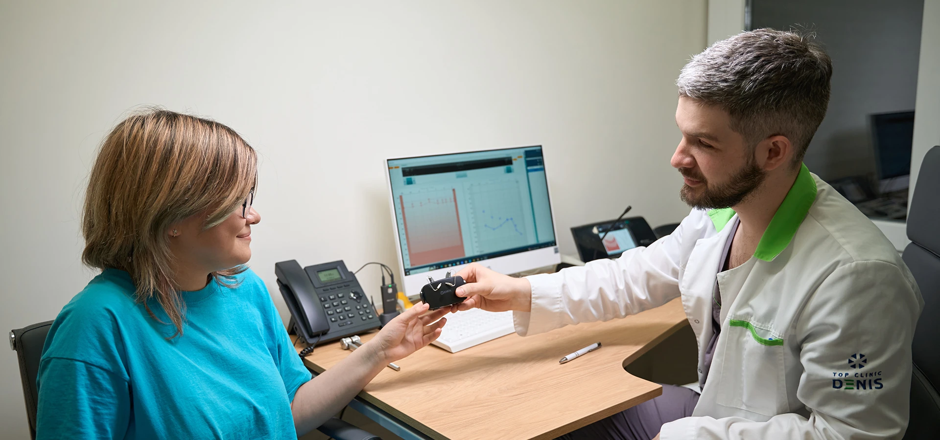 Консультация сурдолога в Клинике ДЕНИС - TOP Clinic DENIS