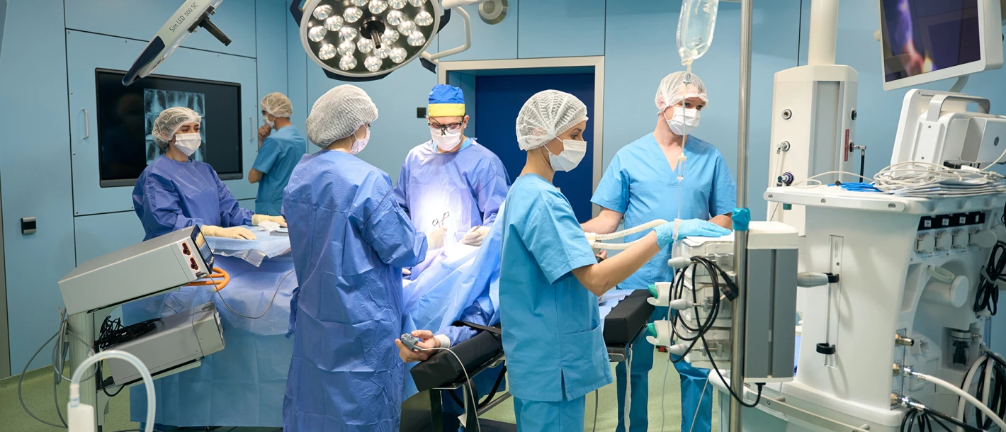 Как устроена клиника: операционный блок - TOP Clinic DENIS